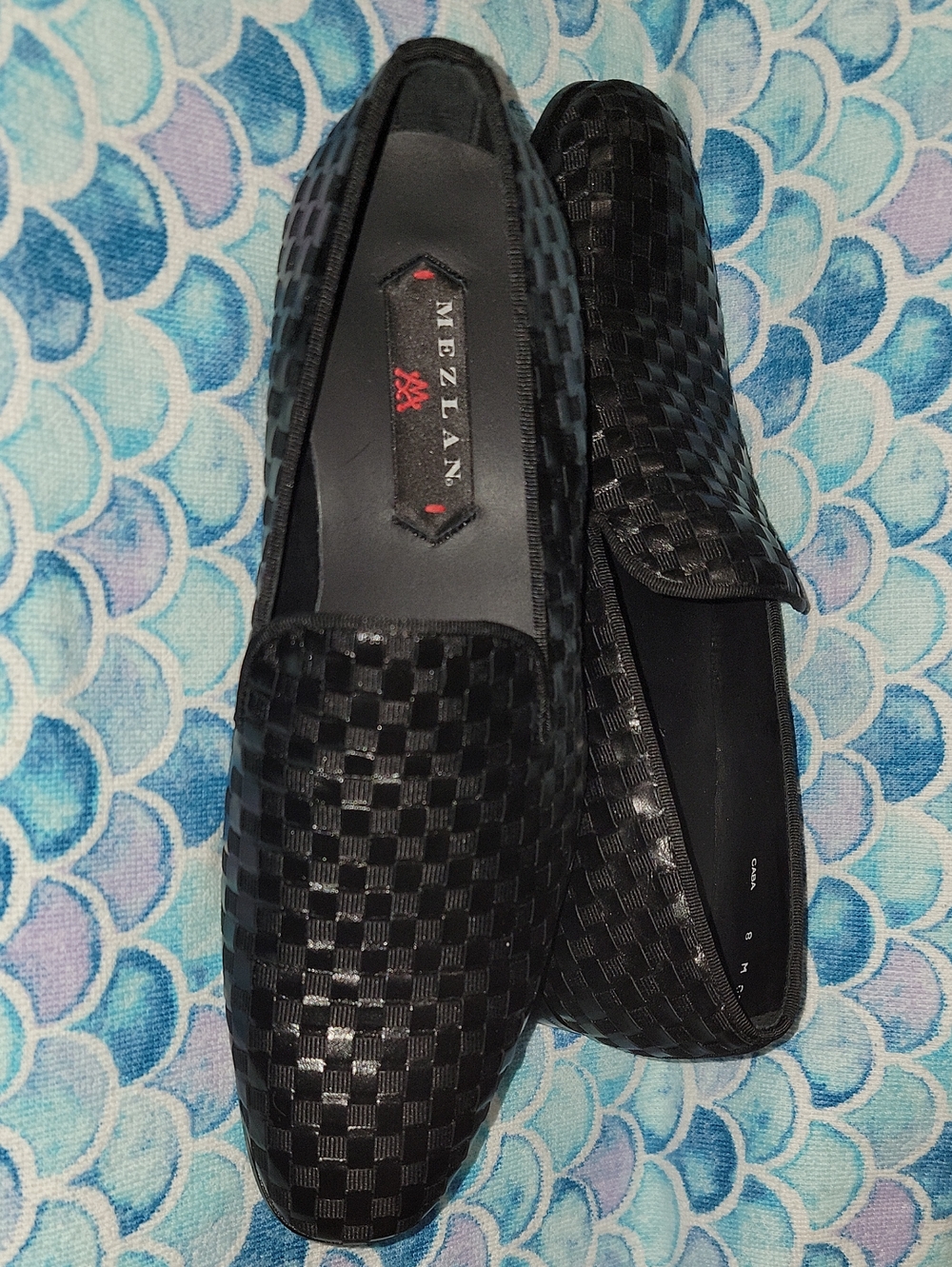 Mezlan Caba Loafers Black Men's Size 8M
